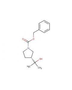 Astatech (R)-2-(N-CBZ-3-PYRROLIDINYL)-2-PROPANOL; 0.25G; Purity 95%; MDL-MFCD18071038